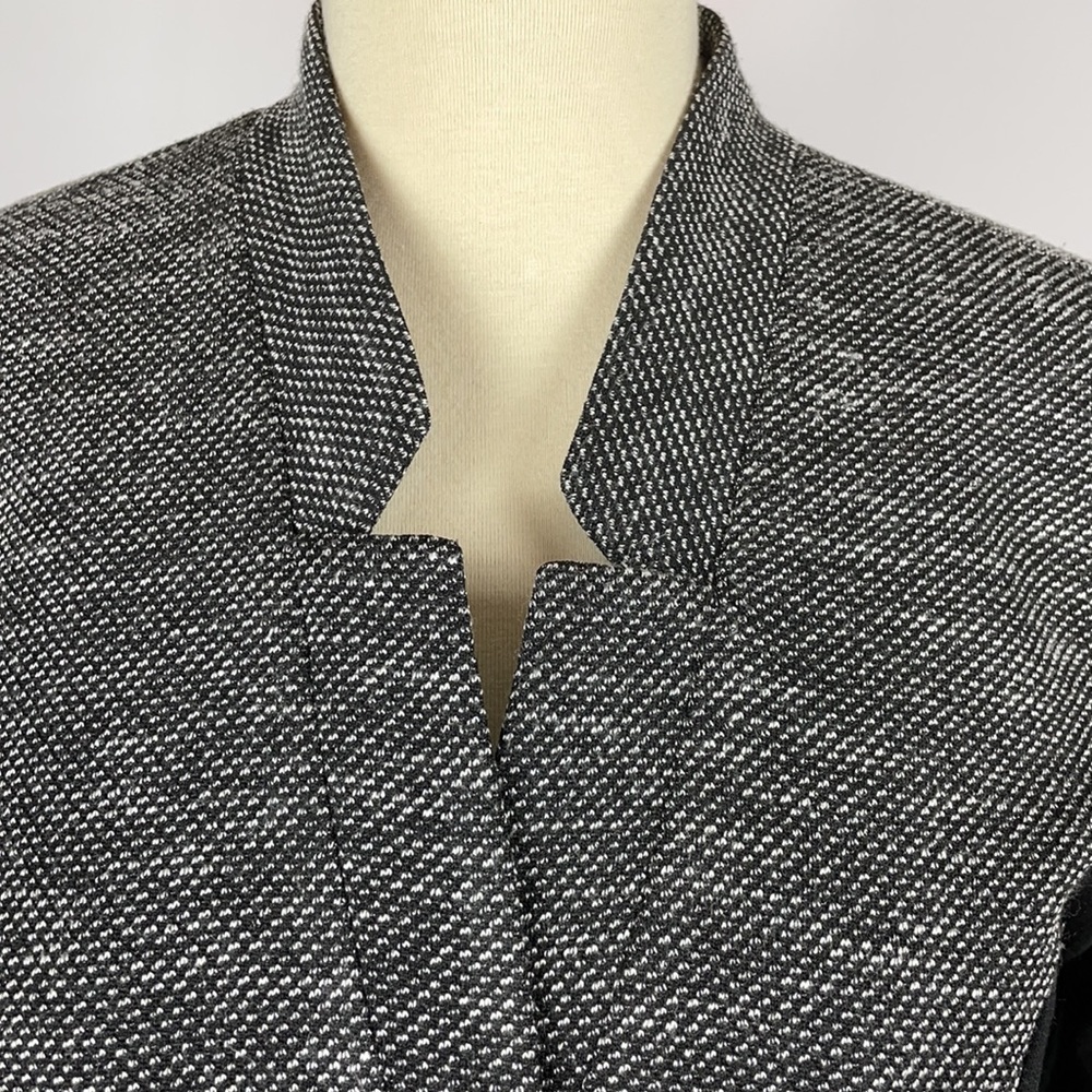 Halogen Gorgeous Tweed Blazer w/Black Trim & Zipper Pockets - Size Small - Picture 2 of 13